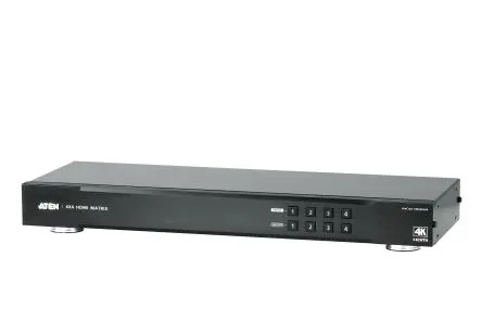 Produktfoto 1 von Aten HDMI-Schalter HDMI 8-Port Matrix-Switch, 4096 x 2160 pixel 4 Videoeingänge 4 Videoausgänge