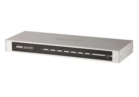 Produktfoto 1 von HDMI Aten HDMI-Schalter HDMI 8-Port Schalter, 1080 pixel 8 Videoeingänge 1 Videoausgänge