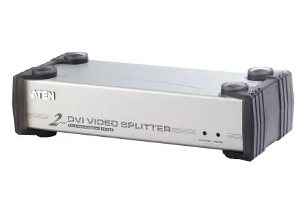 Produktfoto 1 von Audiobuchse Aten Video-Splitter DVI 2-Port Splitter, 1920 x 1200 pixel 1 Videoeingänge 2 Videoausgänge