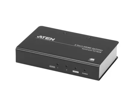 Produktfoto 1 von HDMI Aten HDMI-Splitter HDMI 4-Port Splitter, 4096 x 2160 pixel 1 Videoeingänge 2 Videoausgänge