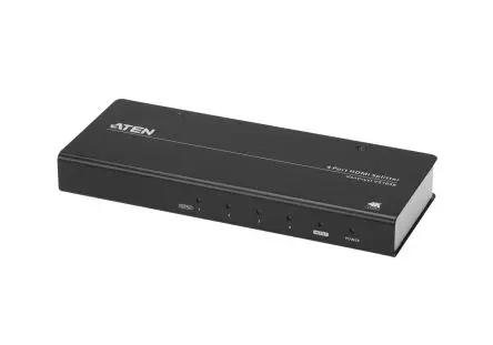 Produktfoto 1 von HDMI Aten HDMI-Splitter HDMI 5-Port Splitter, 4096 x 2160 pixel 1 Videoeingänge 4 Videoausgänge