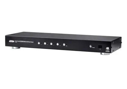 Produktfoto 1 von Aten HDMI-Schalter HDMI 4-Port Schalter, 4096 x 2160 pixel 4 Videoeingänge 2 Videoausgänge