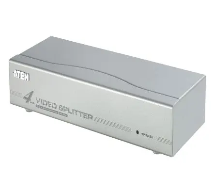 Produktfoto 1 von Aten VGA-Splitter VGA 4-Port Splitter, 1920 x 1440 pixel 1 Videoeingänge 2 Videoausgänge