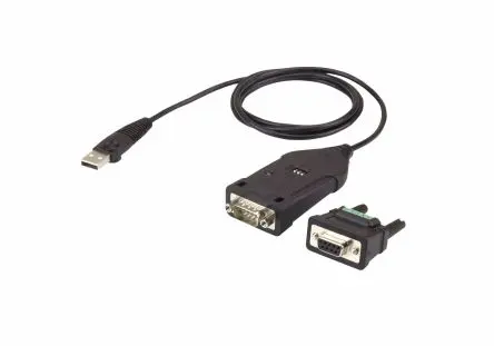 Produktfoto 1 von Aten Schnittstellen-Adapter, USB-Typ B, D-Sub 9-polig, Stecker, Stecker