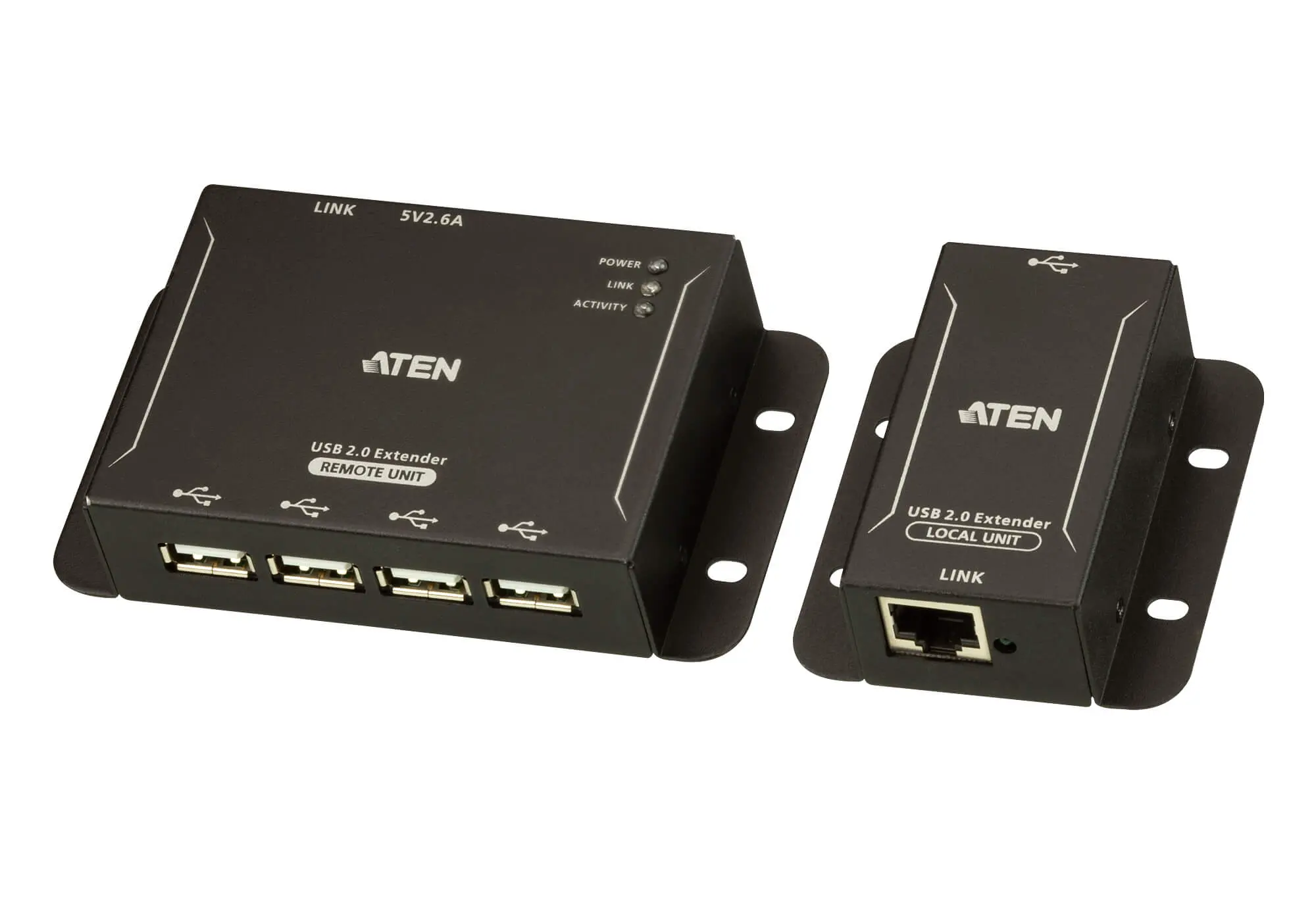 Produktfoto 1 von Aten KVM-Extender USB Verlängerung 50 m 8 Anschlüsse Cat5
