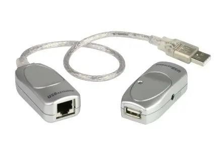 Produktfoto 1 von Aten USB-Extender, 60 m, USB 1.1, Cat5 1-Port