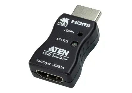 Produktfoto 1 von Aten Emulator 3840 x 2160 pixel, Ausgänge:1, In:HDMI, Out:HDMI
