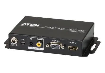 Produktfoto 1 von Aten Videokonverter 1920 x 1200 pixel, Ausgänge:1, In:HDMI, Out:VGA