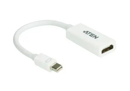 Produktfoto 1 von Aten Adapter 1920 x 1200 pixel, Ausgänge:1, In:Mini-DisplayPort, Out:HDMI, 19 cm Kabel