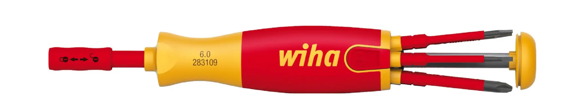 Produktfoto 1 von Wiha Bithalter, 6-teilig Innensechsrund