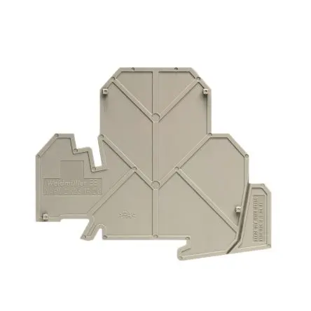 Produktfoto 1 von Weidmüller WAP WDK 2.5N/TR-DU Wemid Endplatte für Klemmleiste