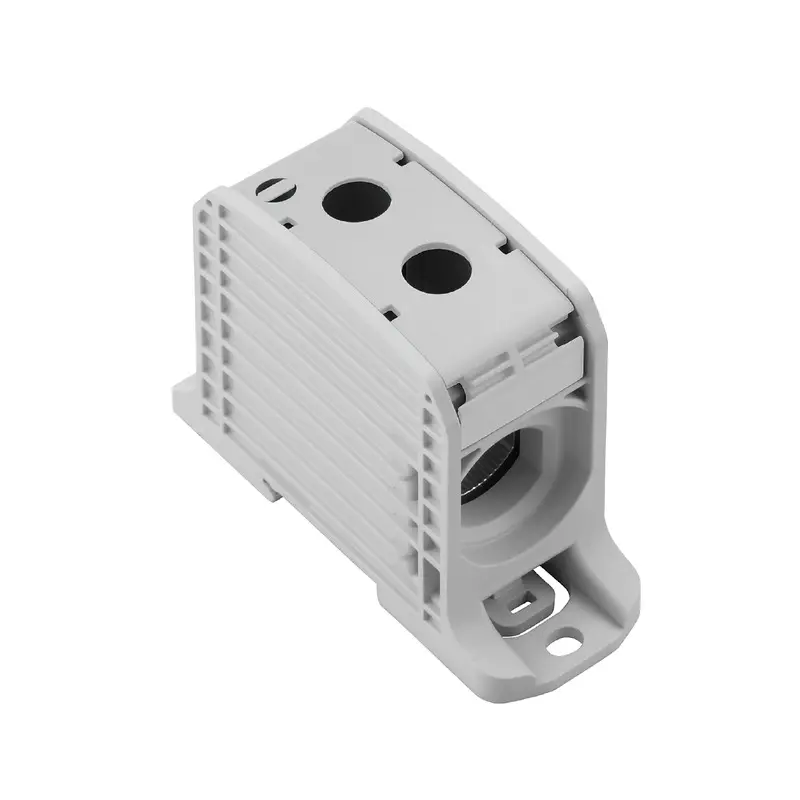 Produktfoto 1 von Weidmüller WPD Verteilereinheit 1 Hellgrau, 185 mm², 1000 V Schraubbefestigung IECEx/ATEX