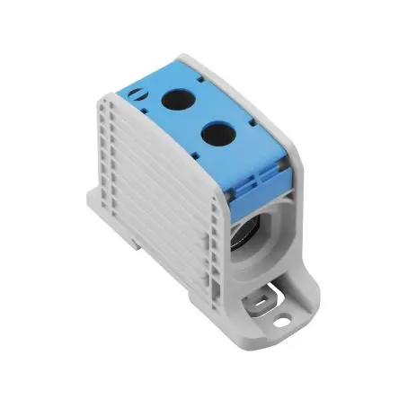 Produktfoto 1 von Weidmüller WPD Verteilereinheit 1 Blau, 185mm², 1000V Schraubbefestigung IECEx/ATEX