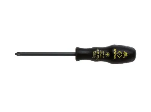 Produktfoto 1 von CK PZ2 Pozidriv ESD-Sicherheit, Legierungsstahl, 200 mm / Klinge 100 mm