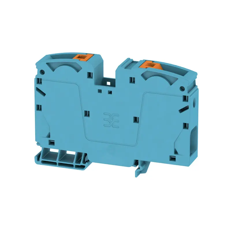 Produktfoto 1 von Weidmüller A2C Anschlussklemmenblock für Durchkontaktierung 1 Blau, 35 mm², 1500 V Einsteck-Anschluss IECEx/ATEX