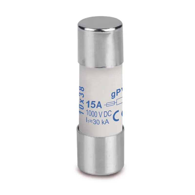 Produktfoto 1 von Weidmüller Patronensicherung gPV / 15 A 10 x 38 mm 1000V Keramik