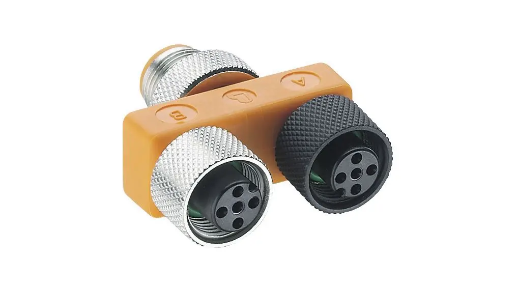 Produktfoto 1 von Lumberg Automation 111 Sensor-Box 2 Anschlüsse 2 Auslässe M12 Gerade