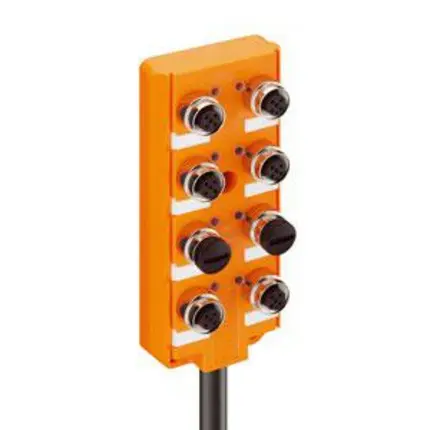 Produktfoto 1 von Lumberg Automation 606 Sensor-Box 24V dc 8 Anschlüsse 8 Auslässe M12 Gerade