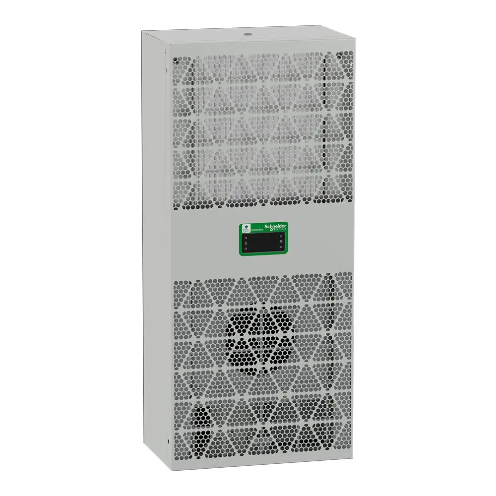 Produktfoto 1 von Schneider Electric 900W Schaltschrank-Klimagerät, 550 m³/h, 850 m³/h, 70dB, 900W, 230V ac, 215 x 780 x 345mm