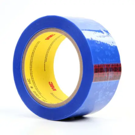 3M 8901 Polyester Abdeckband Blau, Stärke 0.02 Silikon-Kleber 1Zoll x 65.83 m