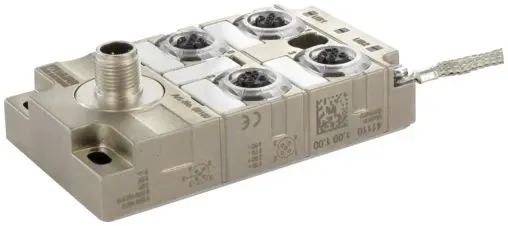Produktfoto 1 von Murrelektronik Limited 58 Netzwerk-Hub / 100Mbps 4, DIN-Hutschiene, 9 to 30 V dc