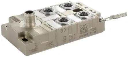 Produktfoto 1 von Murrelektronik Limited 58 Netzwerk-Hub / 100Mbit/s 4, DIN-Hutschiene, 9 to 30 V dc