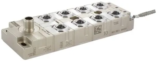 Produktfoto 1 von Murrelektronik Limited 58 Netzwerk-Hub / 100Mbit/s 8, DIN-Hutschiene, 9 to 30 V dc