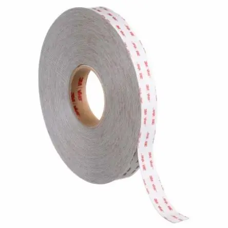 Produktfoto 1 von 3M 4956 700007 Acrylat Hochfestes Klebeband, Grau, Stärke 1.5 mm, 25mm x 33 m