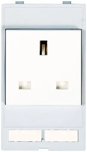 Produktfoto 1 von Murrelektronik Limited Steckdose 1-fach Weiß / 13A