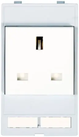 Produktfoto 1 von Murrelektronik Limited Steckdose 1-fach Weiß / 13A