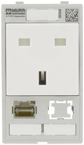 Produktfoto 1 von Murrelektronik Limited Steckdose RJ45 Weiß / 13A