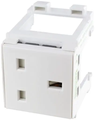 Produktfoto 1 von Murrelektronik Limited Steckdose Weiß / 13A