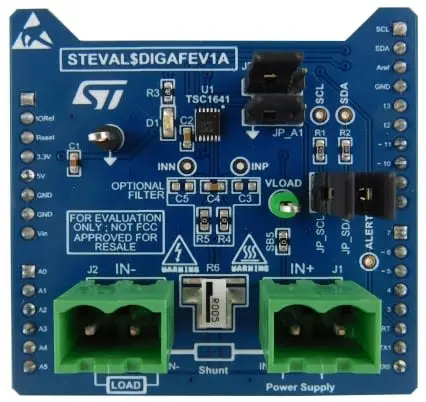 Produktfoto 1 von STMicroelectronics TSC1641 Evaluierungsplatine, Evaluierungsplatine Evaluierungsplatine, für TSC1641