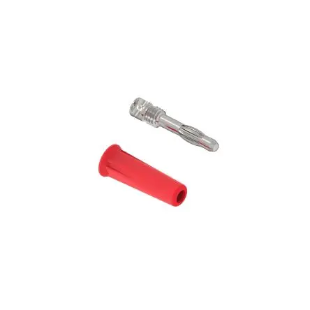 Produktfoto 1 von Electro PJP 4 mm Stecker Rot Bananenstecker, Kontakt Nickel, 30V ac/dc, 60 V ac/dc 36A Lot