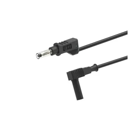Produktfoto 1 von Electro PJP Stecker 12A Stecker / Stecker, Schwarz 1 m, 600V