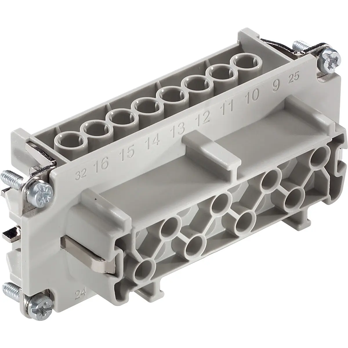 Produktfoto 1 von Lapp H-BE 16 Schwere Steckverbinder Stecker, Buchse 17-polig, 500 V / 16A