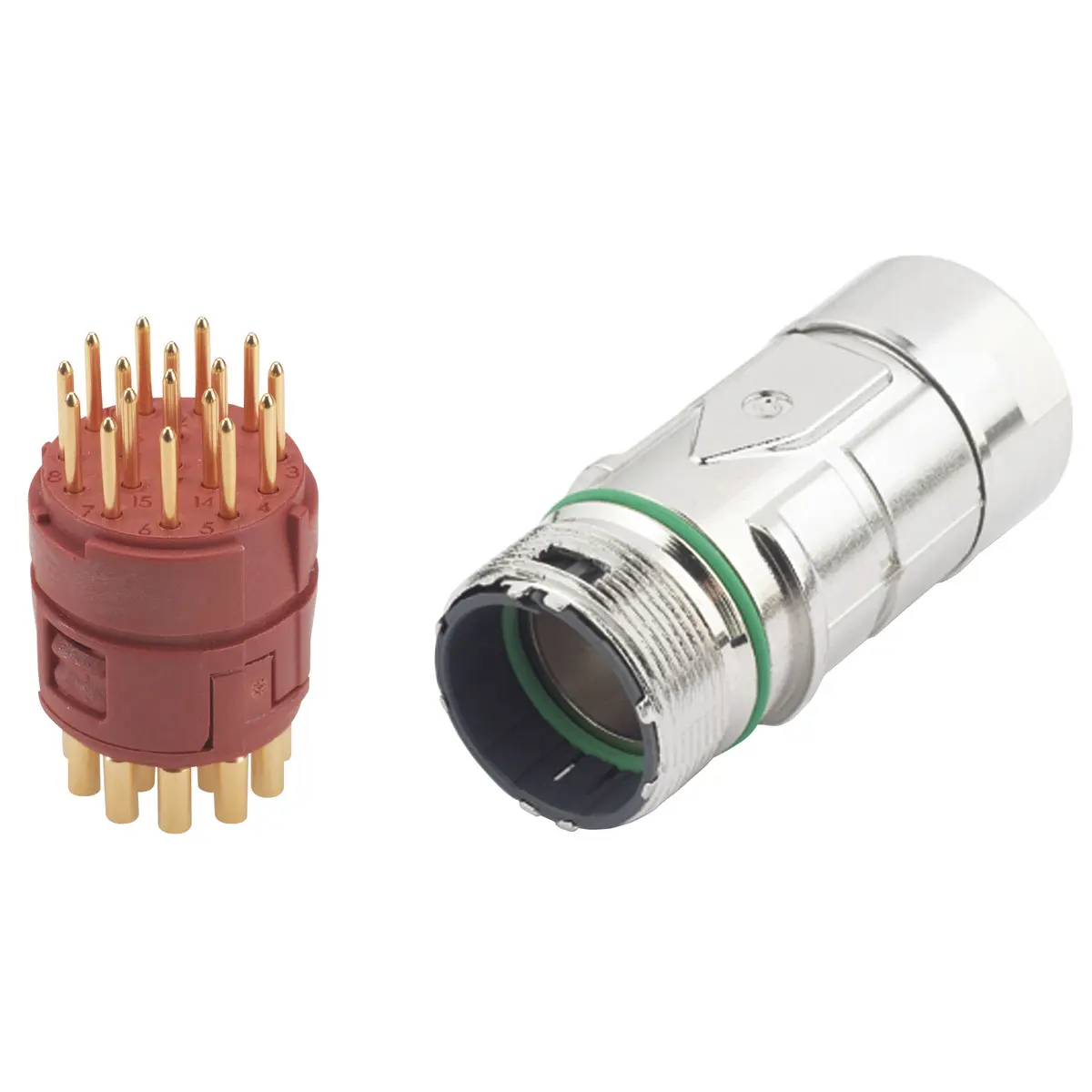 Produktfoto 1 von Lapp SIGNAL M23 M23 Industrie-Rundsteckverbinder Stecker 17-polig Stecker 7A Kabel IP68