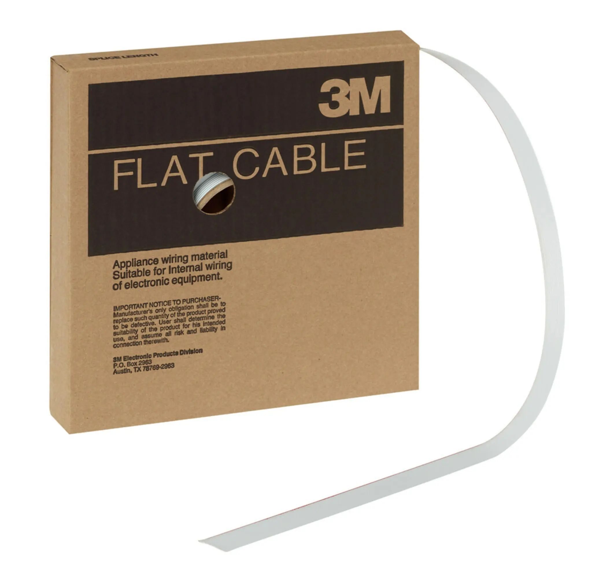 Produktfoto 1 von 3M 700005 Flachbandkabel , 16-adrig, Raster 1.27mm Nicht abgeschlossen