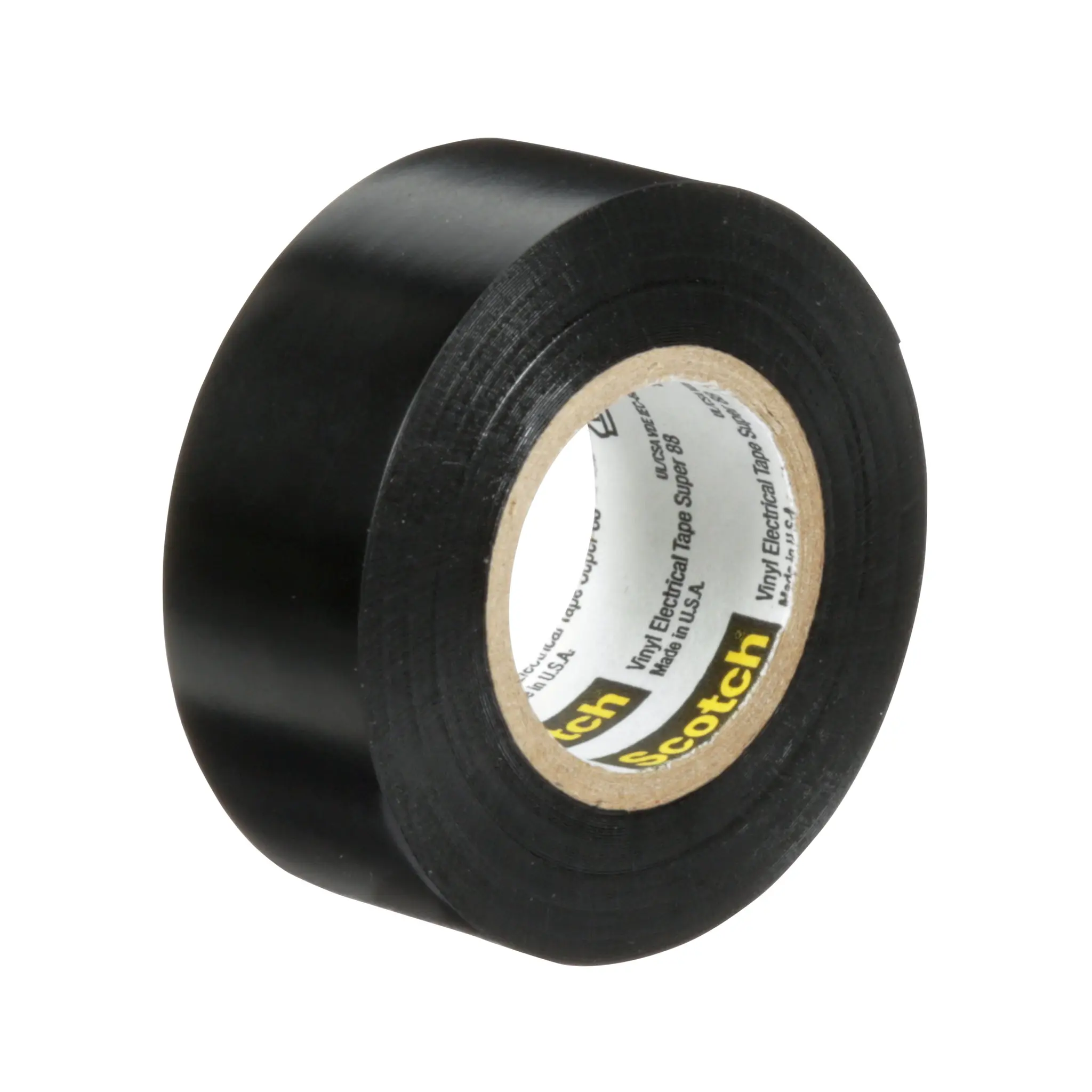 Produktfoto 1 von 3M Scotch Polyvinylchlorid Isolierband Schwarz,  Stärke  0.22 mm x 0.75 in x 20 ft
