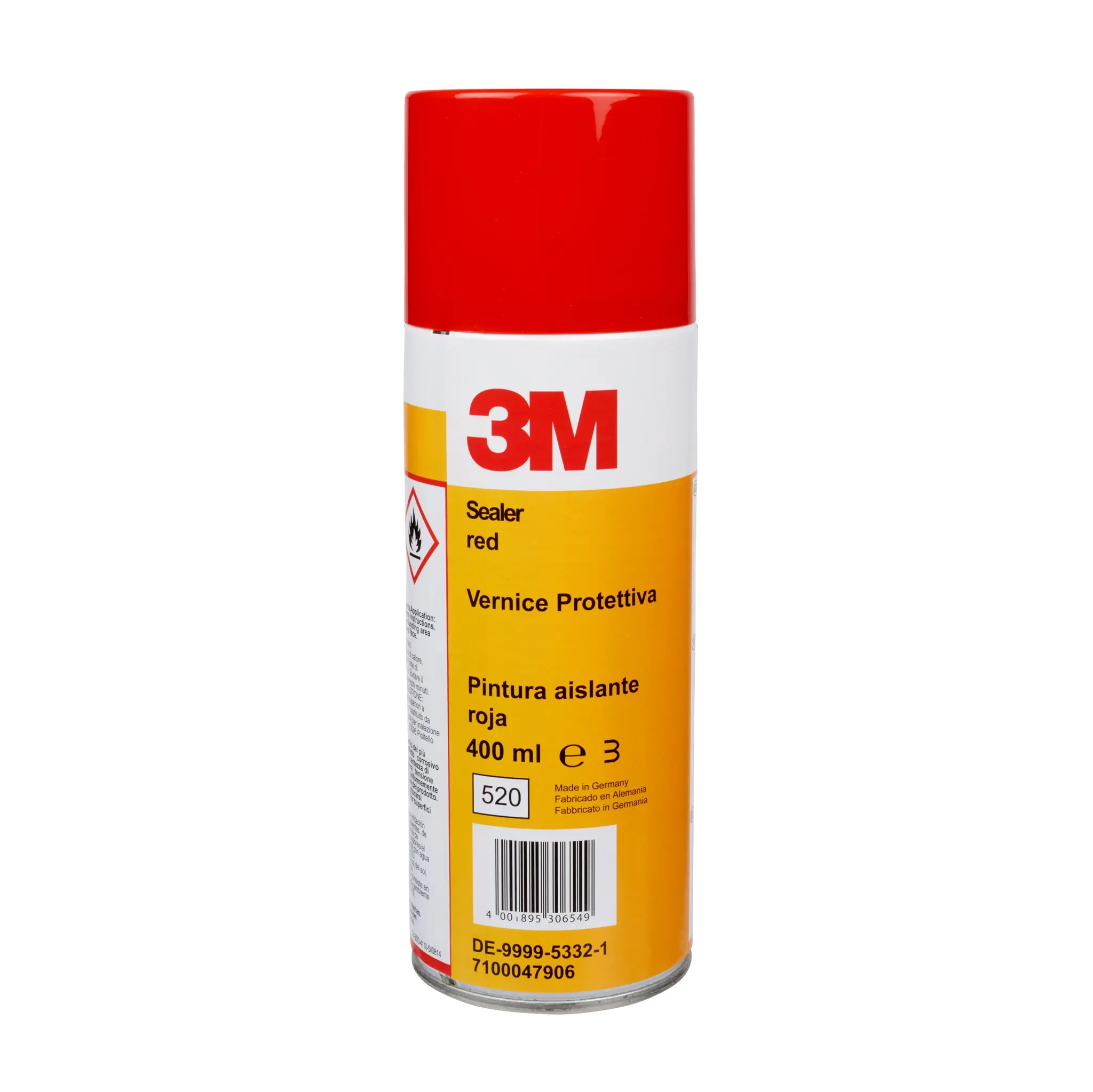 Produktfoto 1 von 3M, Isoliert Konforme Beschichtung Rot, Spray 400 ml 120 °C