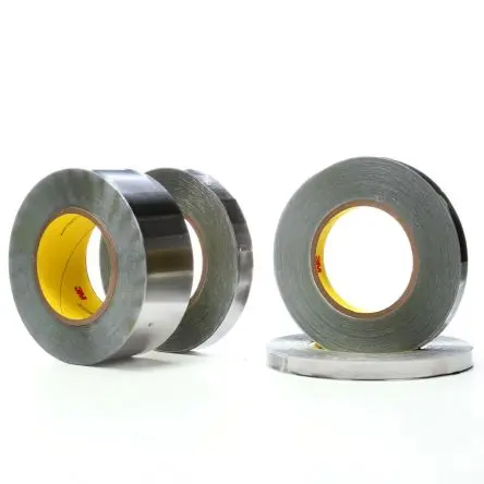 Produktfoto 1 von 3M 420 US Metallisches Band Leitfähig, 19mm x 32.9 m, Haftung 490N/cm