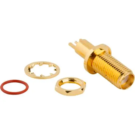 Produktfoto 1 von Amphenol RF SMA-Steckverbinder, 50 Ω, Gerade, 18GHz Nennspannung