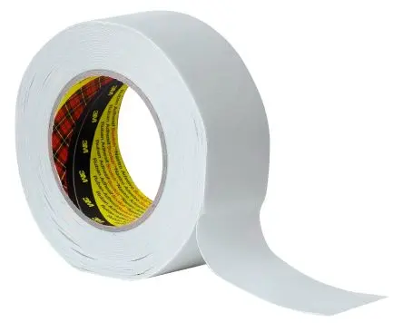 Produktfoto 1 von 3M Klebeband, Weiß, Stärke 0.25 mm Acrylat, 50mm x 25 m