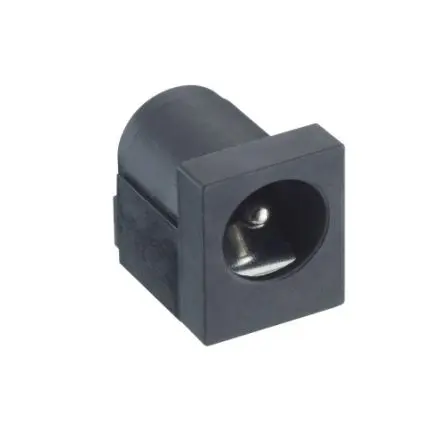 Lumberg 1613 Abgewinkelt DC Buchse DC-Buchse Neusilber 2A 24V, Innen-Ø 2 mm / Außen 6.4 mm Außen-ø x 14.3 mm, 2 mm