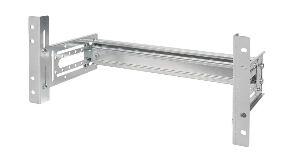 Produktfoto 1 von Digitus DN-19 4 U Halter, Stahl Grau, 483 mm x 223 mm x 178 mm