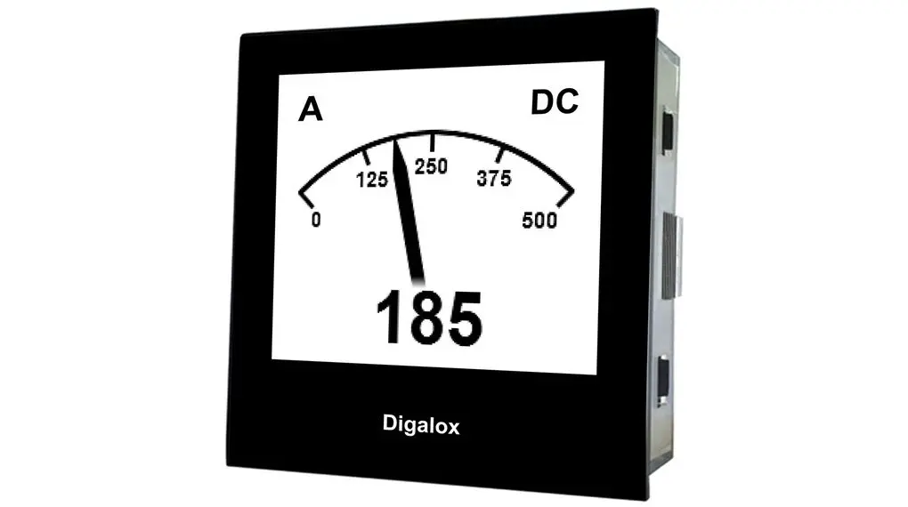 Produktfoto 1 von TDE Instruments DPM72 LCD Digitales Multifunktionsmessgerät für Spannung, Strom H 68 mm B 68 mm