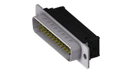 Produktfoto 1 von Deltron Connectors DTS D-Sub-Steckverbinder Gerade, 25-polig 2.84 mm Raster, Kabel Stecker, mit Schraubverschluss
