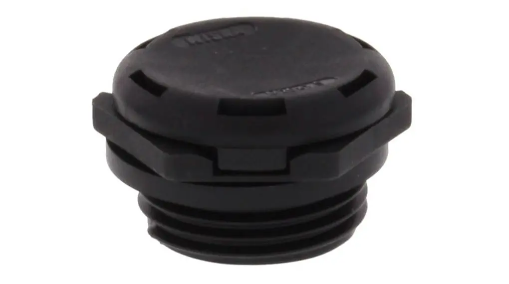 Produktfoto 1 von WISKA EVPS Blindstopfen M20, Polyamid 6 Mit Gewinde Ø 20 mm, IP69, IP68, Schwarz