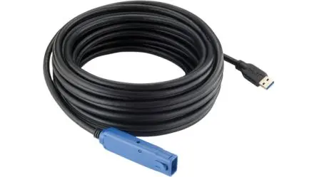 Produktfoto 1 von Exsys Stecker EX-1406 USB-Kabel, USB Typ A Buchse / USB Typ A, 10 m USB 3.0