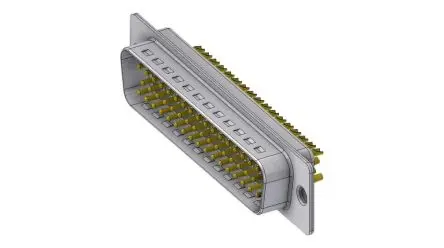 Produktfoto 1 von Deltron Connectors DTS D-Sub-Steckverbinder Gerade, 50-polig 2.84 mm Raster, Kabel Stecker